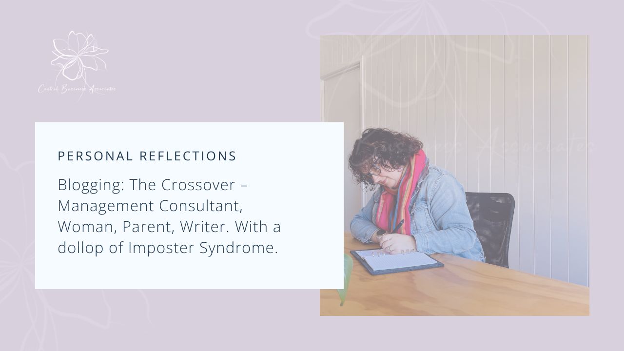 Blogging - the crossover, and imposter syndrome