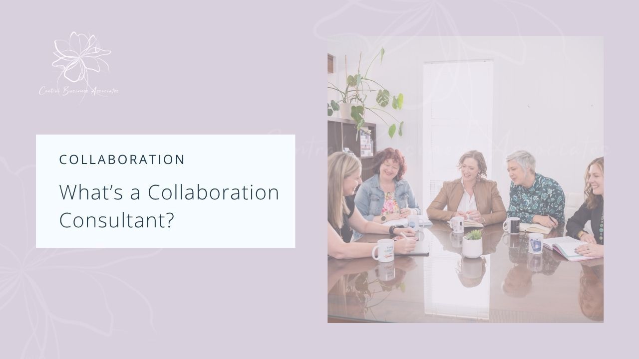 What's involved in being a collaboration consultant?
